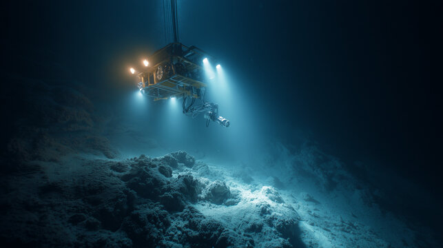 ROV Explores Mineral-Rich Deep Sea Vents