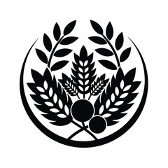 laurel wreath vector