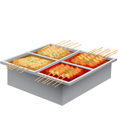 Korean fish cake hot pot 맛있는 어묵