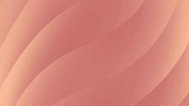 Abstract salmon colored background with curved line patterns. Suitable for design projects, social media graphics, and artistic presentations