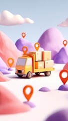 Hyper-Dimensional Delivery Network