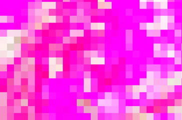 Pink Pixelated Abstract Mosaic Background for Modern Digital Design and Creative Projects