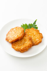 さつま揚げ　白バック