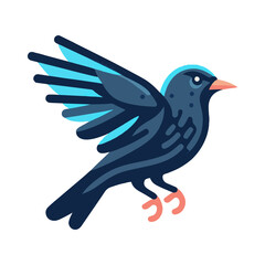 
starling illustration design