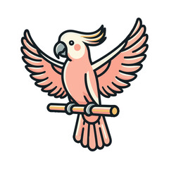 parrot illustration design