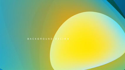 Abstract gradient background. Yellow, blue, green hues blend smoothly. Minimalist design, modern aesthetic, dark backdrop.
