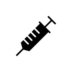 Syringe icon vector for web and mobile app. injection sign and symbol. vaccine icon