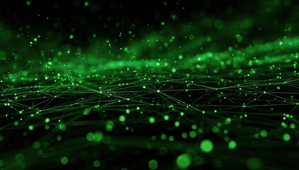 Abstract digital network background