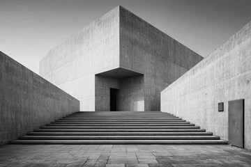 Modern concrete architecture