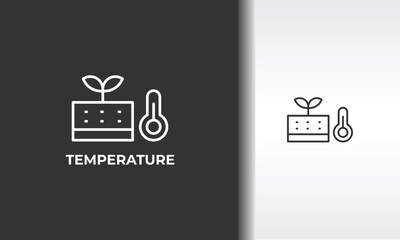 Temperature Vector, Icon Or Logo Sign Isolated Symbol Illustration