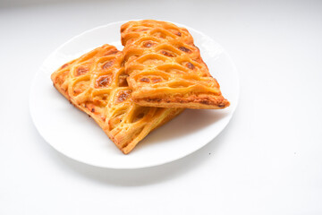 Pastry refers to a variety of doughs, as well as the sweet and savoury baked goods made from them. The dough may be accordingly called pastry dough for clarity. Sweetened pastries 