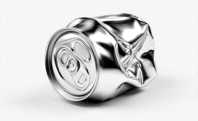 Crushed aluminum can (4)