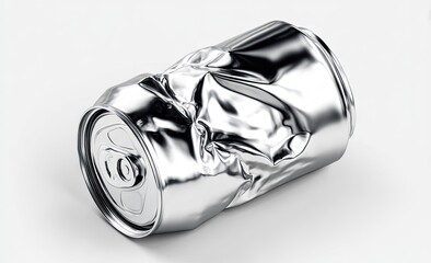Crinkled aluminum can (1)