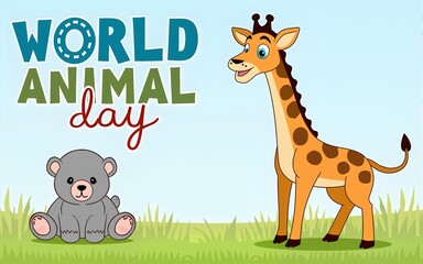 World Animal Day. High quality