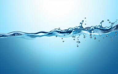 World water day. Social media templates for world water day. Education recognizes the benefits of water for life. Prevent water pollution for the future of the world. High quality