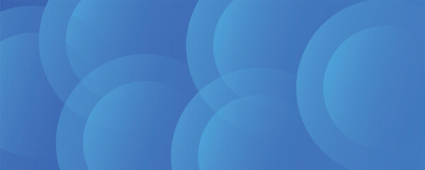 Abstract blue circle background with subtle blue gradient. modern illustration