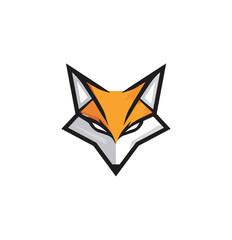 Fototapeta premium Fox head graphic design