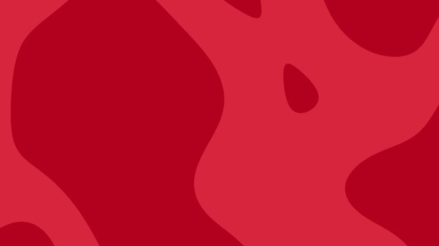 Abstract red pattern with curved edges for backgrounds, textiles, packaging, and digital designs requiring a bold visual impact
