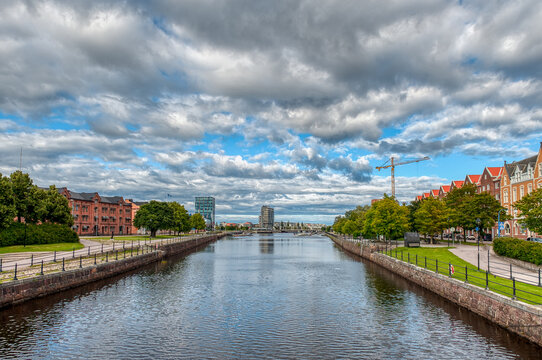 Fototapeta Gavle is a city in Sweden, the seat of the municipality of the same name and the capital of the province of Gavleborg.