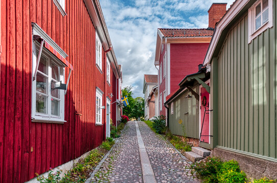 Fototapeta Gavle is a city in Sweden, the seat of the municipality of the same name and the capital of the province of Gavleborg.