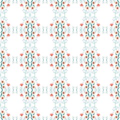 abstract geometric background, floral pattern