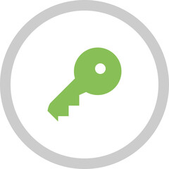 Simple key access symbol