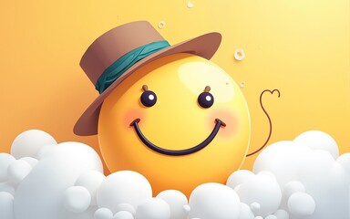 World smile day illustration. High quality