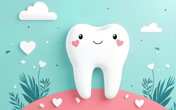 vector graphic of world oral health day good for world oral health day celebration. flat design. flyer design.flat illustration. High quality - Powered by Adobe