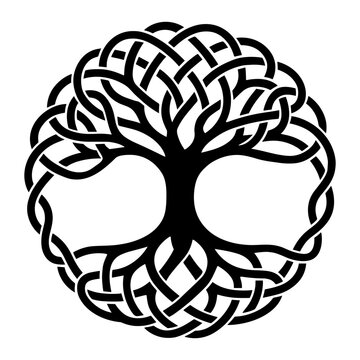Celtic Knot Tree Of Life