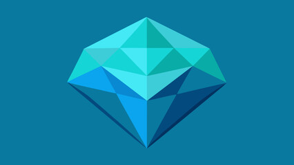 abstract 3d polygon crystal background