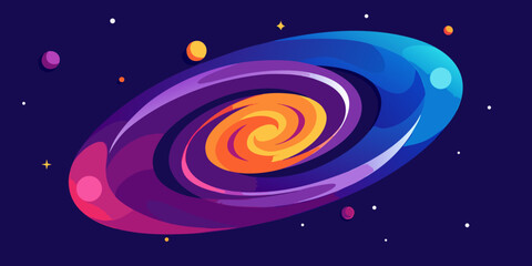 Obraz premium abstract dreamy pastel gradient background