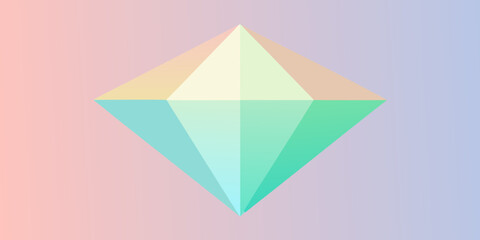 abstract pastel gradient prism background
