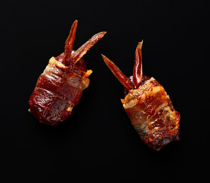 Bacon-Wrapped Date Bugs
