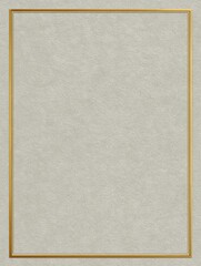 Elegant Gold-Framed Blank Canvas With Textured Background for Creative Projects or Artistic Displays in a Contemporary Setting