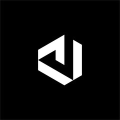 An elegant and futuristic letter D logo with a striking brutalist influence. This clean, abstract design creates a strong, memorable visual identity.