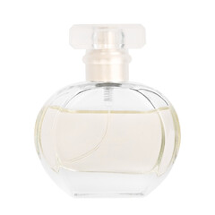 women perfume isolate on white background