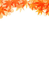 シンプルな秋イメージの背景