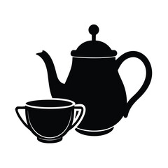 teapot and teacup