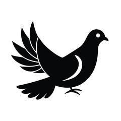 dove with peace sign