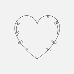 Abstract line art banner design with bold colors silhouette