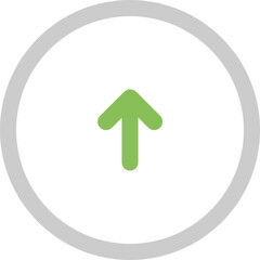 Arrow pointing up icon