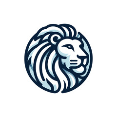 Lion emblem showcasing strength and elegance in design