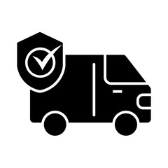 car insurance Solid icon