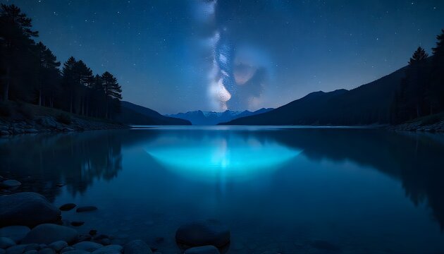 lake in the mountains