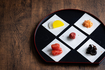 ご飯のお供　Japanese food