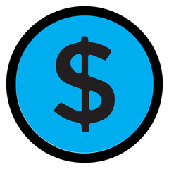 Obraz premium Dollar Sign Icon