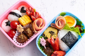 子どものお弁当　children's lunch box