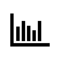 Monochrome icon of a hand touching a smartphone screen, representing user interaction with a digital application interface or pressing a button