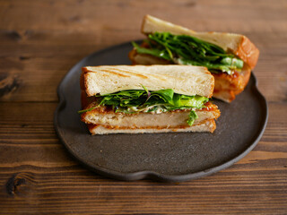 コロッケサンド