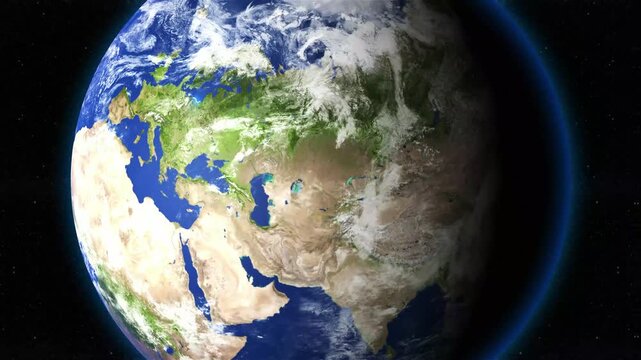 Poland In Central Europe Seen From The Earth In Space. - graphics